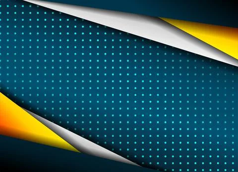 Modern dark background with gradient shape design Illustrazione stock