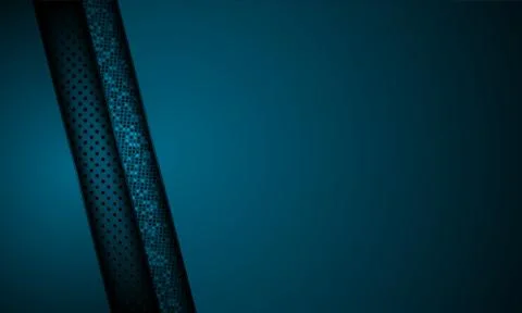 Modern dark background with solid blue lines. Stock Illustration