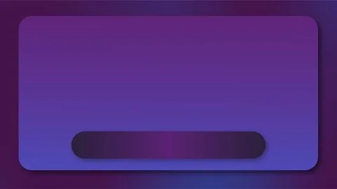 Modern Dark Purple Card with Gradient Design. 库存插图