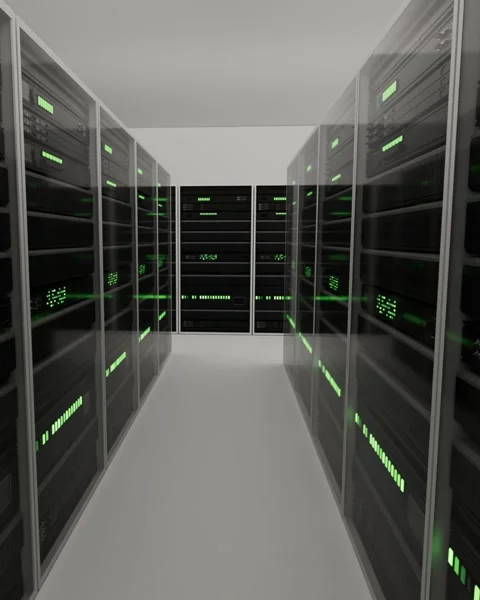 Modern data center room 库存影片 331947367