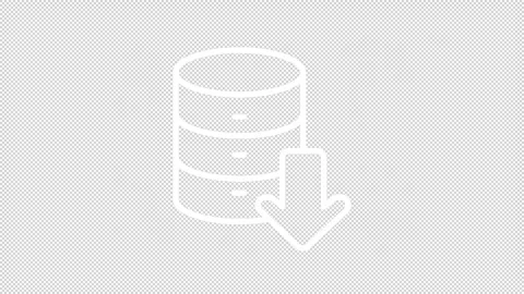Modern database management systems animation set Stock Footage 340285659