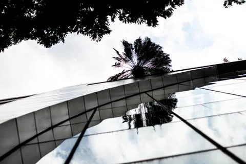 Modern day structures. Stock Photos