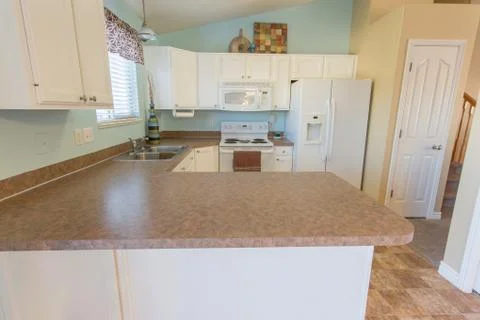 Modern Decor in a Kitchen Foto stock