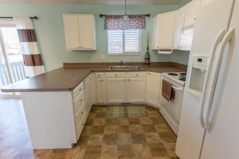Modern Decor in a Kitchen Foto stock