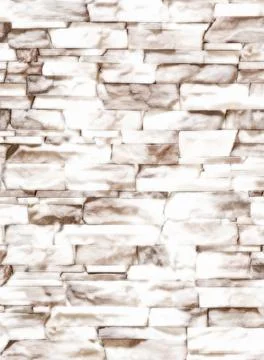 Modern decorative stone cladding creating a textured wall background Stock Photos