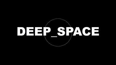 Modern Deep Space Text Reveal Intro Animation. Minimal White Typography Abs.. 库存影片 330280372