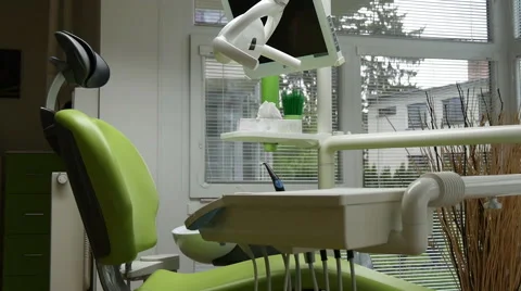 Modern Dentist Stock Footage 49690989