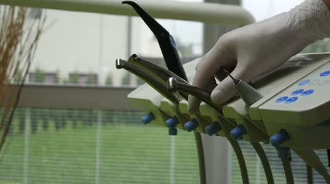 Modern Dentist Stock Footage 49692893