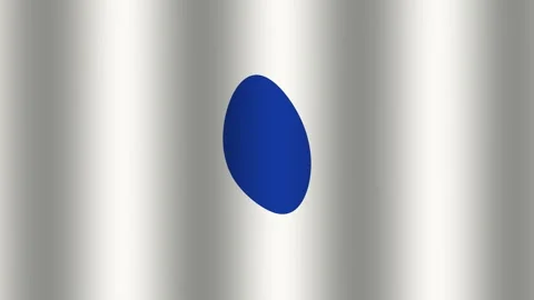 Modern design with blue shape on white background Stock Footage 338136981