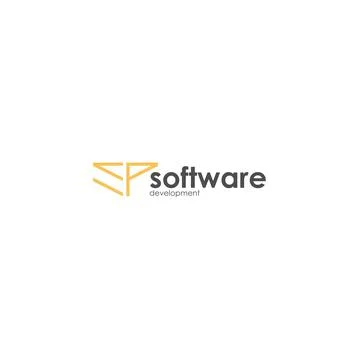 Modern design colorful SOFTWARE system logo design 스톡 일러스트