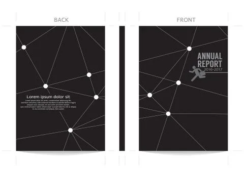 Modern Design Cover Template Vector Illustration Stock Illustration