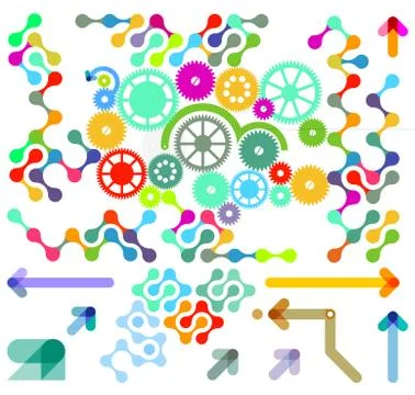 Modern design elements - vector illustration Stock Illustration