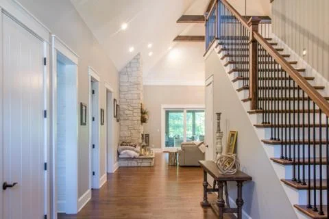 Modern design entry way  Stock Photos
