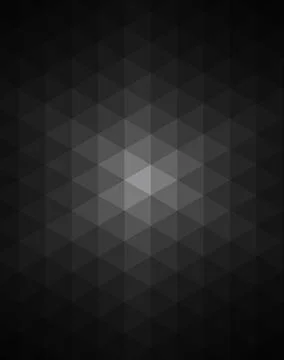 Modern Design Featuring Tessellated Triangles And Subtle Glow Effects Stock Illustration