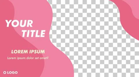 Modern Design Flyer Banner Template Vector Stock Illustration