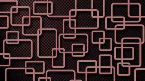 Modern design of graphic elements - rose rectangle frames in ornament structure Stock Illustration