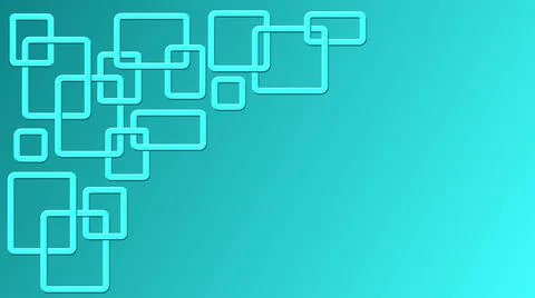 Modern design of graphic elements in turquoise color - space for text イラスト素材