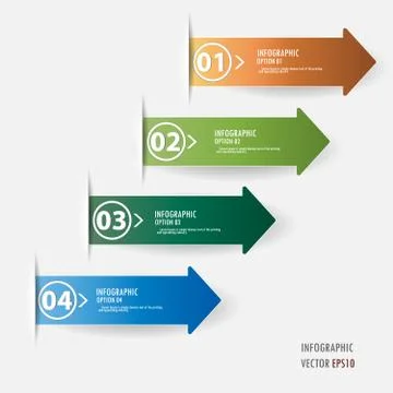 Modern design infographic label element. Stock Illustration