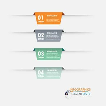 Modern design infographic vector Stock Illustration