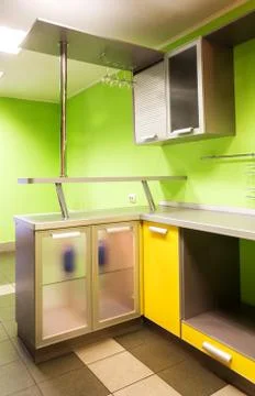 Modern design kitchen Stock Photos