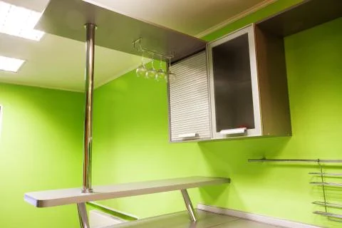 Modern design kitchen Stock Photos