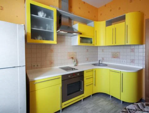 Modern design kitchen Stock Photos