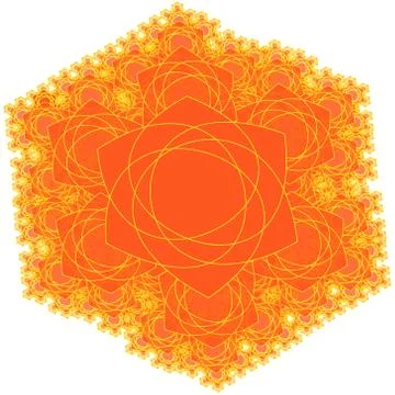 Modern design round. Stock Illustration