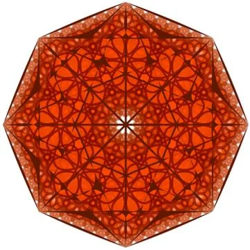 Modern design round. Stock Illustration