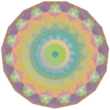 Modern design round texture. Stock Illustration