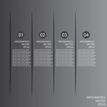Modern design template can be used for infographics .vector in eps 10 format. Stock Illustration