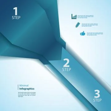 Modern Design template / can be used for infographics. Stock-Illustration