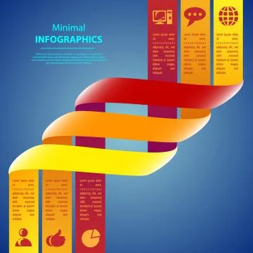 Modern Design template Illustrazione stock