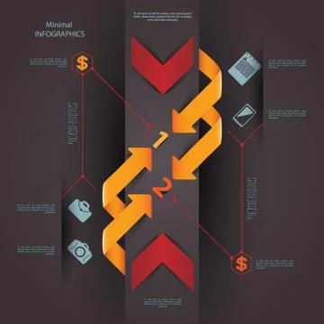 Modern Design template Ilustração Stock