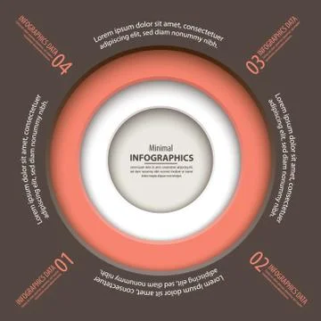 Modern Design template Illustrazione stock