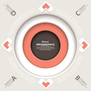 Modern Design template, vector Stock-Illustration