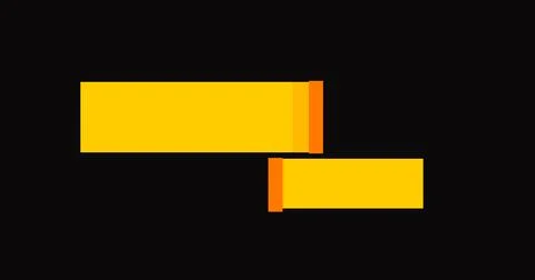 Modern designed lower third in different color at high-resolution. Lower Th.. Illustrazione stock