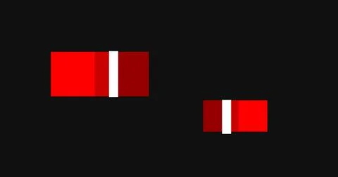 Modern designed lower third in different color at high-resolution. Lower Th.. Stock Illustration