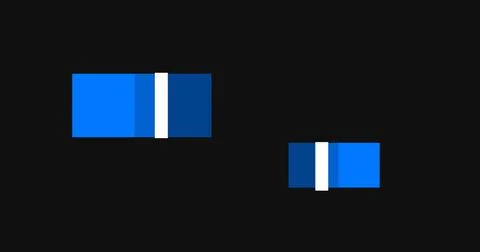 Modern designed lower third in different color at high-resolution. Lower Th.. Illustrazione stock