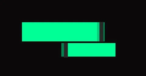 Modern designed lower third in different color at high-resolution. Lower Th.. Illustrazione stock