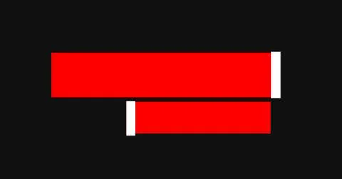 Modern designed lower third in different color at high-resolution. Lower Th.. Illustrazione stock