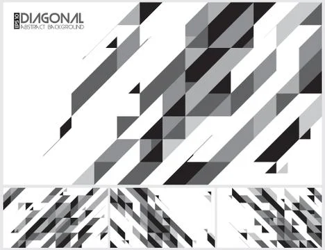 Modern diagonal abstract background Stock Illustration