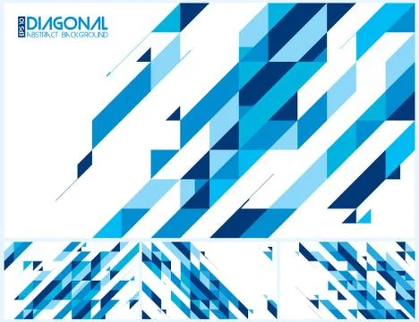 Modern diagonal abstract background Stock Illustration