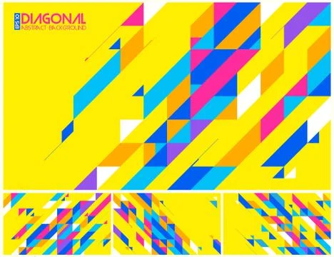 Modern diagonal abstract background Stock Illustration
