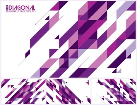 Modern diagonal abstract background Stock Illustration