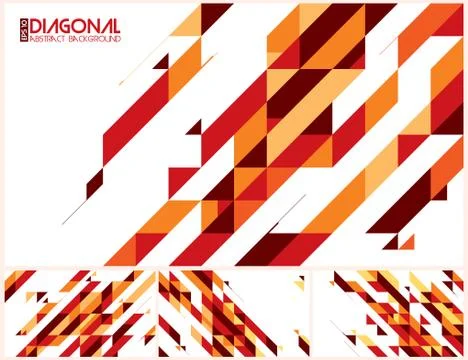 Modern diagonal abstract background Stock Illustration