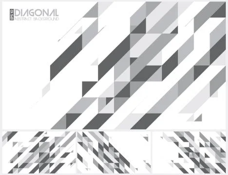 Modern diagonal abstract background Stock Illustration