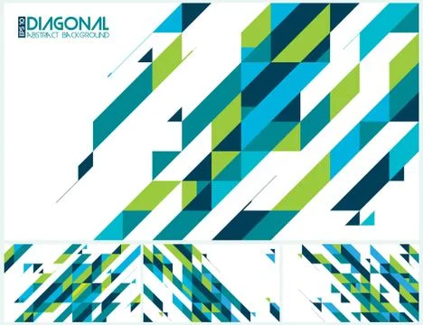 Modern diagonal abstract background Stock Illustration