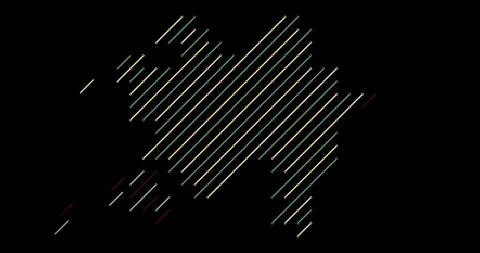 Modern Diagonal Stream Creating Azerbaijan Outline Stock Footage 325052908