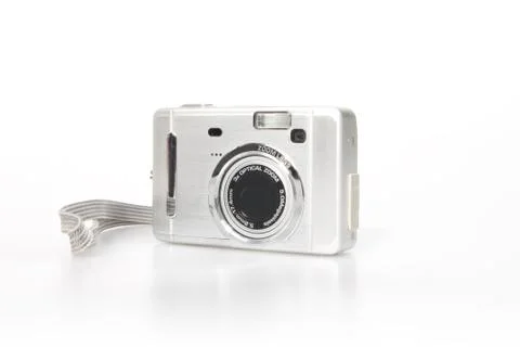 Modern digital camera Stock Photos