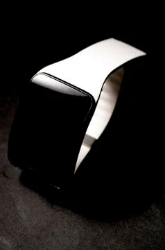 Modern Digital clock Stock Photos